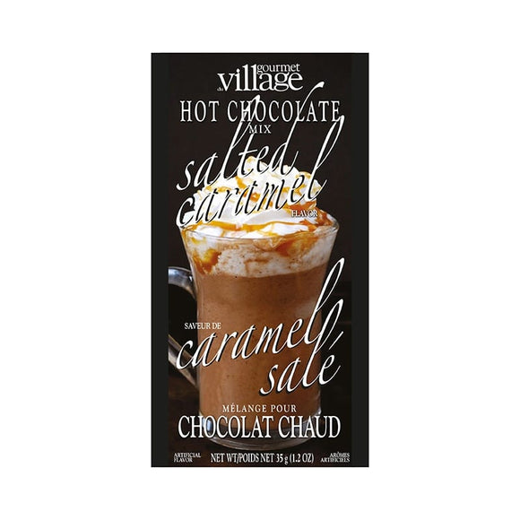 Chocolat chaud saveur de dessert: Caramel Salé