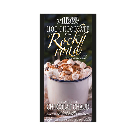 Chocolat chaud saveur de dessert: Rocky Road