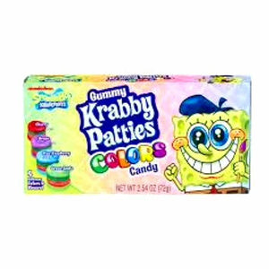 SpongeBob Square Pants Krabby Patties 4 saveurs