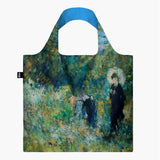 Sac de magasinage réutilisable avec pochette Femme avec parasol Pierre-Auguste Renoir
